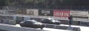 Dodge Challenger Hellcat Takes on 600 WHP Nissan GT-R
