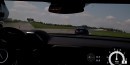 Dodge Challenger Hellcat vs Ford Mustang drag race