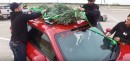 Hennessey Dodge Challenger Hellcat Widebody Delivers World's Fastest Christmas Tree