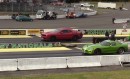 Dodge Challenger R/T Scat Pack Drag Races Dodge Viper