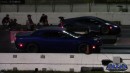 Dodge Challenger R/T Scat Pack Drags Lambo Huracan on DRACS