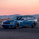 Dodge Challenger SRT Hellcat Wagon and rivals by kelsonik