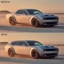 Dodge Challenger SRT Hellcat Wagon and rivals by kelsonik