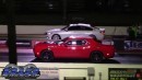 Dodge Challenger vs. Honda Accord on the quarter mile