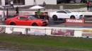 Dodge Challenger & Charger vs Ford Mustang on DRACS