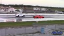 Dodge Challenger & Charger vs Ford Mustang on DRACS