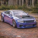 Dodge Charger 440 Six Pack Coupe rendering