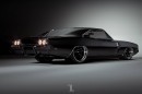 Dodge Charger "Black Bomb" rendering