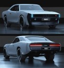 Dodge Charger "Carbon Chariot" (rendering)