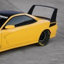 Dodge Charger Daytona Tribute Looks Like a Drag Racing Cheese Wedge