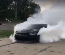 Dodge Charger Hellcat burnout