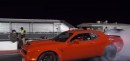 Dodge Charger Hellcat Drag Races Demon, Schooling Ensues