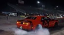 Dodge Charger Hellcat Drag Races Dodge Demon