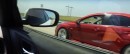 Dodge Charger Hellcat Drag Races Sleeper Evo X
