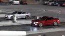 Ford Mustang EcoBoost vs. Dodge Charger SRT Hellcat