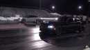 Dodge Charger Hellcat Drag Races Tesla Model 3