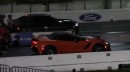 Dodge Charger Hellcat vs. Corvette Z06