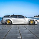 Dodge Charger Hellcat Wagon rendering