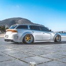 Dodge Charger Hellcat Wagon rendering