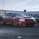 Dodge Charger Hellcat Widebody Wagon rendering