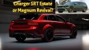 Dodge Charger Estate Magnum rendering