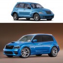 Dodge Charger "PT Cruiser" Is a Bizare Muscle Compact Rendering