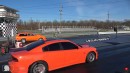 Dodge Charger SRT Hellcat vs Chevy Vega on ImportRace