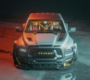 Dodge "CyberRam" Looks Like a Raw Drift Truck With Carbon Fiber Kit