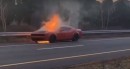 Dodge Demon Catches Fire