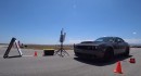 Dodge Demon Drag Races EBR 1190SX In 1/2-Mile Challenge