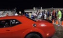 Dodge Demon Drag Races Nitrous Shelby Super Snake