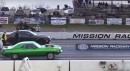 Dodge Demon Drag Races Plymouth Cuda Sleeper
