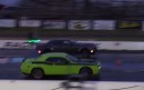 Dodge Demon Drag Races Tuned Hellcat