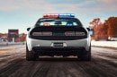 2018 Dodge Demon police car rendering