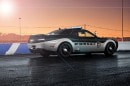 2018 Dodge Demon police car rendering