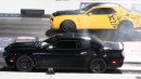 Dodge Challenger SRT Hellcat vs. SRT Demon
