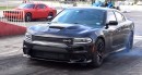 Dodge Demon vs Modded Charger Hellcat Drag Race