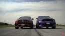 Dodge Durango SRT Hellcat vs Mercedes-AMG GLE 63 S on Sam CarLegion