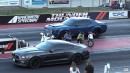 Dodge vs Ford vs Chevy drag races on Wheels and DRACS