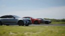 Dodge Jailbreak vs Blackwing and Lexus V8 on Throttle House with Chris Harris