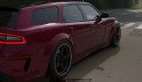 Dodge Magnum Hellcat Rendering "Spotted" Coming Back from Ice Cream Run