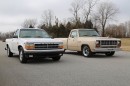 1995 Dodge Dakota Sport and 1984 Dodge Ram D100 with 392 HEMI swap