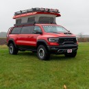 Dodge Ram Van TRX Looks Ready to Camp Anywhere, Has Roof Tent