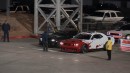 Dodge Challenger SRT Hellcat Redeye vs C8 Chevy Corvette on Wheels Plus