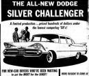 1959 Dodge Silver Challenger ad