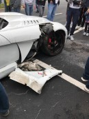 Dodge Viper Driver Wrecks His Car at Tennessee Cars & Coffee