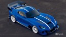 Dodge Viper Turns Sneaky V10 SRT “Monster” in rendering by hycade