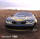 Pontiac Firebird Trans Am Smokey CGI revival by HotCars and adry53customs