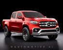 Mercedes-Maybach Pickup Truck and other renderings by automotive.ai