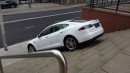 Tesla Model S incident in Hague